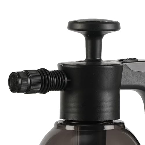 SEAFRONT Manuelles Autowaschschaum -Sprühgerät Effizienter Dicker Druckstange Großer Sprühbereich für Gartenhaus 2L HDPE (Schwarz und Grau) von SEAFRONT