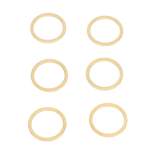 SEAFRONT Messingunterlegscherungsringe Reparaturkit Set 6PCs für VST Getrenntes 3D -Reparatur -Kit Blinker Waschmaschine Scherringe Kompatibel mit VST VSTA SBKA SEAFRONT Messingunterlegscherungsringe Reparaturkit Set 6PCs für VST Getrenntes 3D -Reparatur -Kit Blinker Waschmaschine Scherringe Kompatibel mit VST VSTA SBKA von SEAFRONT