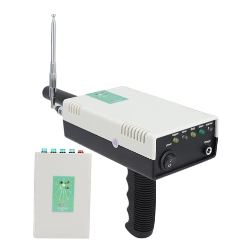 SEAFRONT Metalldetektor Professional 25m Tiefe 1400 M Bereiche Golddetektoren mit Mikroelektronischem Prozessorscanner für Gold Silber Kupfer (EU-Stecker) von SEAFRONT
