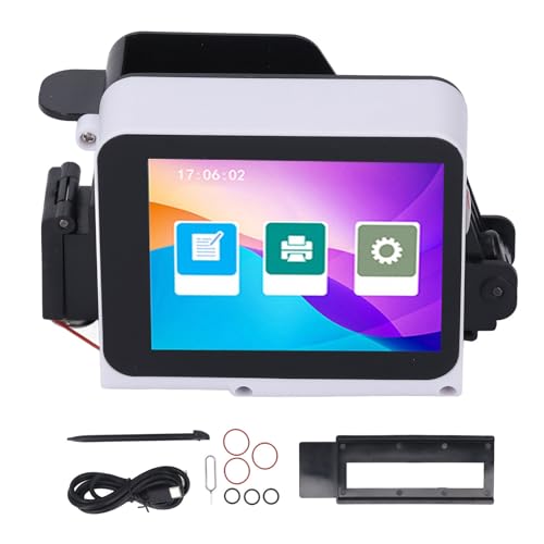 SEAFRONT Mini Handheld Tintenstrahldrucker Tragbar 28 Sprachen 12,7 Mm Druck auf Glas für Holzstoff Plastik HD Touchscreen 4 Kern CPU von SEAFRONT