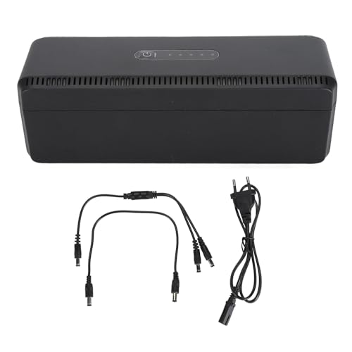 SEAFRONT Mini -UPS 8800MAH Batterie Backup 5V 9V 12V -Ausgangs USB -Anschluss Ununterbrochener Stromversorgung mit Mehreren Ausgängen für Kleine Geräte (EU-Stecker) von SEAFRONT