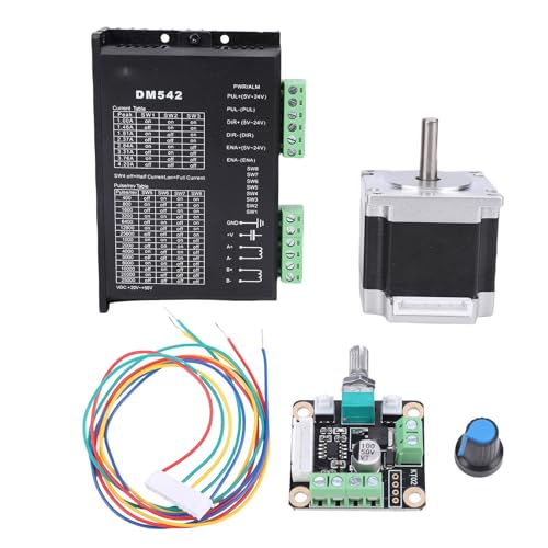 SEAFRONT NEMA 23 Closed Loop Stepper Motor Kit DM542 Microstep -Treiber für 3D -Drucker 8mm Wellendurchmesser 126n.cm 2,8a 56 Mm von SEAFRONT