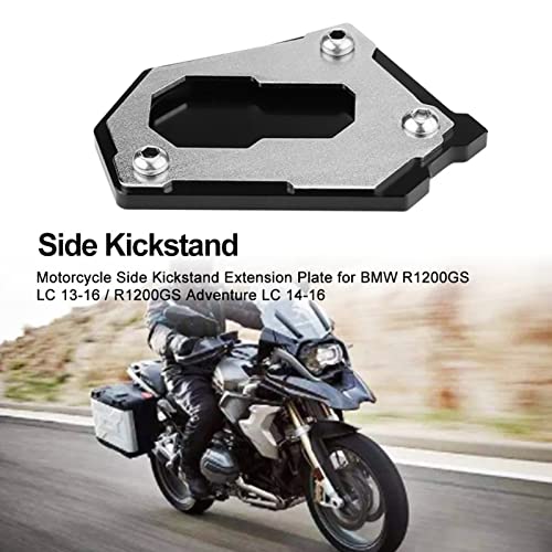 SEAFRONT Nebenkickständer-Verlängerungsplatte Anti-Korrosion-Vergrößerung für R1200GS Adventure LC 14-16 von SEAFRONT