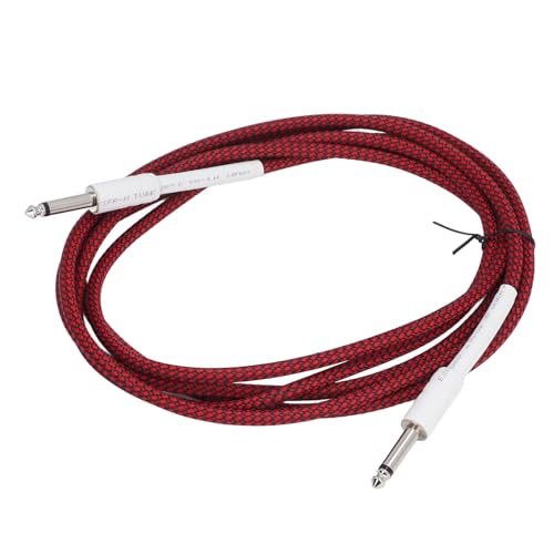 SEAFRONT Niedrige Dämpfung, 1/4 Zoll Männliches Bis Männliches Instrumentenkabel für E -Gitarren -Bass -Lautsprecher Mixer -Verstärker PVC -Scheide, Verbesserte Leitfähigkeit SEAFRONT Niedrige Dämpfung, 1/4 Zoll Männliches Bis Männliches Instrumentenkabel für E -Gitarren -Bass -Lautsprecher Mixer -Verstärker PVC -Scheide, Verbesserte Leitfähigkeit von SEAFRONT