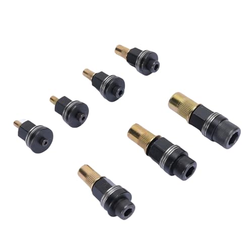 SEAFRONT Nietmutter-Sortiment-Kit Hand Nietmutter Werkzeug M3-M10 Nutsert-Set 7 Größen Kohlenstoffstahl-Riveter-Werkzeug für Automobilbau Industrial von SEAFRONT