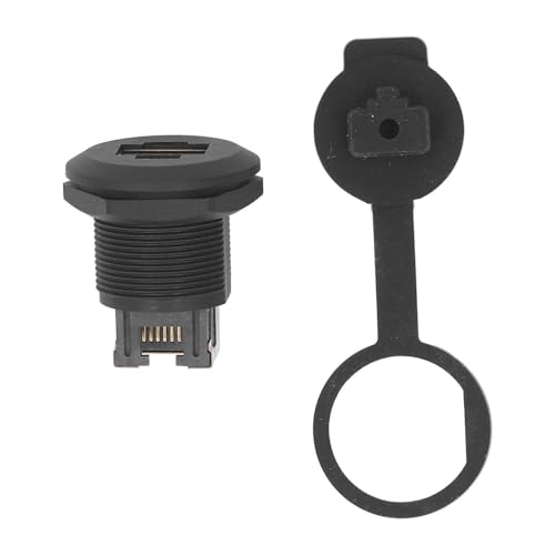 SEAFRONT RJ45 Abgeschirmtes Panel Mount Coppler Weiblich zu Weiblichen Bulkhead -Erweiterungsschnittstelle Adapter Ethernet LAN Pass durch den Stecker von SEAFRONT