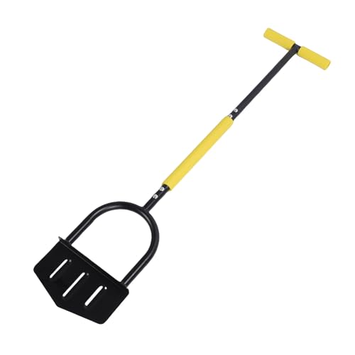 SEAFRONT Rastes Stahl Rasen Edger Tool Halbmond Edger T GANZE GANDHANDEL Rasenkantenwerkzeug für Gartenblumenbett Bürgersteig Auffahrt von SEAFRONT