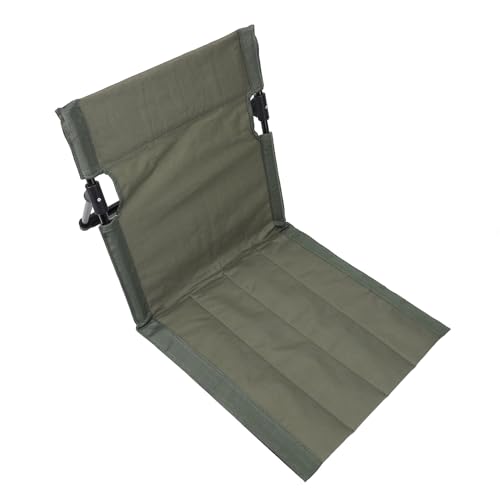 SEAFRONT Strandstuhlstuhl Leichtes Tragbares Klappstuhl mit Verstellbarer Rückenstütze für das Fischen Im Freien, 600d Oxford Stoffblau (Green) von SEAFRONT