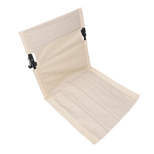 SEAFRONT Strandstuhlstuhl Leichtes Tragbares Klappstuhl mit Verstellbarer Rückenstütze für das Fischen Im Freien, 600d Oxford Stoffblau (Khaki) von SEAFRONT