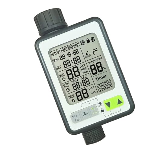 SEAFRONT Timing Water Timer Sprinkler Timer Programmierbares Bewässerungsbewässerung mit Regenverzögerung Wassersicher für Gartenschlauch SEAFRONT Timing Water Timer Sprinkler Timer Programmierbares Bewässerungsbewässerung mit Regenverzögerung Wassersicher für Gartenschlauch von SEAFRONT