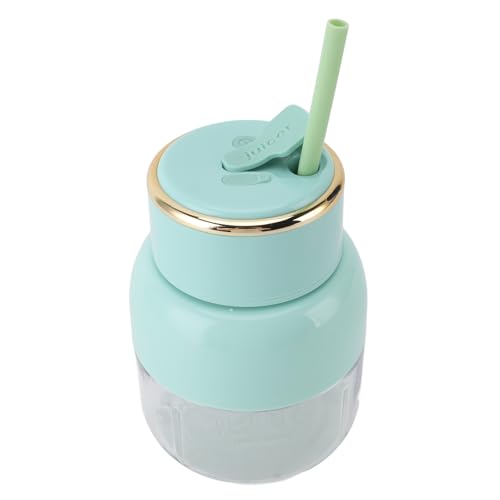 SEAFRONT Tragbarer 800 Ml USB Wiederaufladbares Personal Blender Cup für Sportcamping, Leichtes Design (GREEN) von SEAFRONT