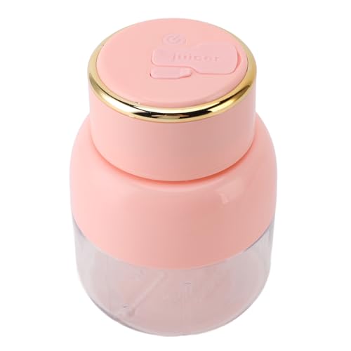 SEAFRONT Tragbarer 800 Ml USB Wiederaufladbares Personal Blender Cup für Sportcamping, Leichtes Design (PINK) von SEAFRONT