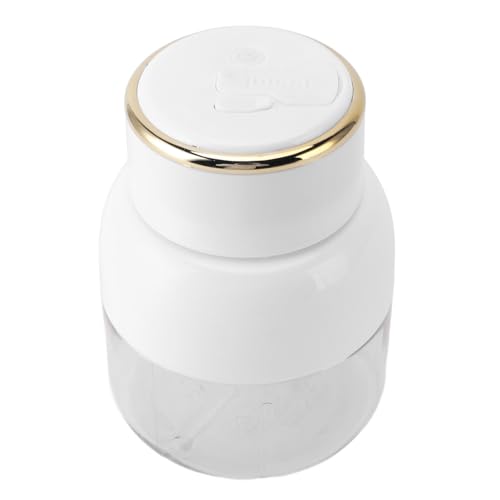 SEAFRONT Tragbarer 800 Ml USB Wiederaufladbares Personal Blender Cup für Sportcamping, Leichtes Design (WHITE) von SEAFRONT