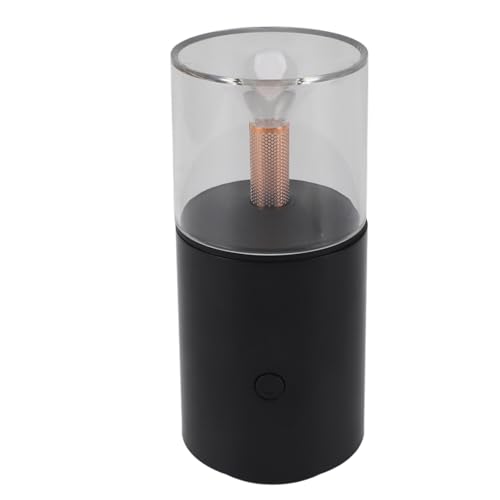 SEAFRONT USB -Auto -Diffuser Humidifier Aromatherapie ätherische Öldiffusorin, Hochnebel Ausgangsleistung Tragbarer Mini Luftbefeuchter, Ruhiger Kühler Nebel für Schlafzimmerbüro, ABS Material (BLACK) von SEAFRONT