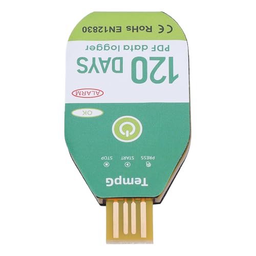 SEAFRONT USB -Temperaturdaten Logger Rekorder Präzise Überwachung für Kaltkette Transport -ABS Material (120 Tage) von SEAFRONT