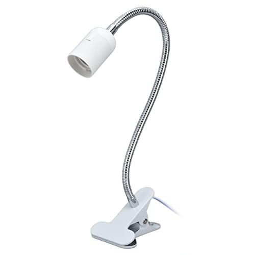 SEAFRONT Weißer LED Tischlampe Halter E27/E26 Schreibtischlampe LED Halter Klemmbar Einzelner Kopf 360 Grad verstellbarer Klemmlampe Halter 100‑240 V Schreibtisch Zubehör(nicht enthalten Glühbirne) SEAFRONT Weißer LED Tischlampe Halter E27/E26 Schreibtischlampe LED Halter Klemmbar Einzelner Kopf 360 Grad verstellbarer Klemmlampe Halter 100‑240 V Schreibtisch Zubehör(nicht enthalten Glühbirne) von SEAFRONT