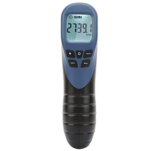 TL900 Automotive Berührungsloser digitaler Drehzahlmesser-Drehzahlmesser-Tester mit 1000 bis 99.999 U/min und LCD-Anzeige mit weißer Hintergrundbeleuchtung (Batterie nicht im Lieferumfang enthalten) von SEAFRONT