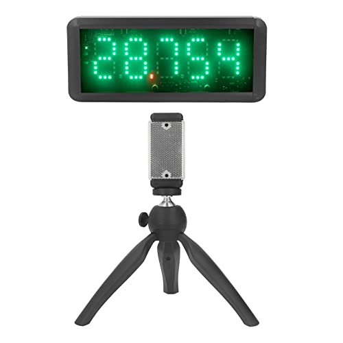 Tragbarer Fitness Timer Kabelloser Fitness Timer mit Unterstützung Batteriebetrieben Sprints Rennuhr Stoppuhr Workout Timer für Fahrrad Speed Training Skating Motorrad von SEAFRONT