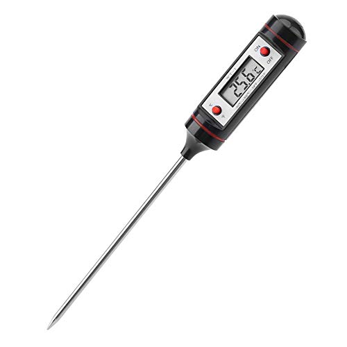 Küchenthermometer, WT-1 Digital Thermometer Probe Elektronische Stabthermometer Küche BBQ Lebensmittel Fleisch Temperaturanzeige Tester von Walfront