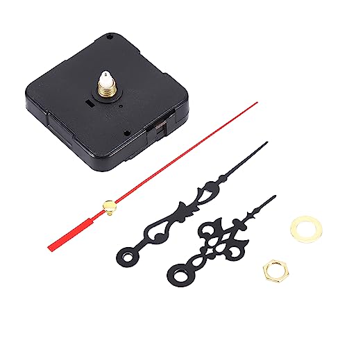Zeiger Quarzuhrwerk-Mechanismus-Reparaturwerkzeug DIY-Wanduhr-Bewegungsmechanismus-Ersatz Schwarz von SEAFRONT