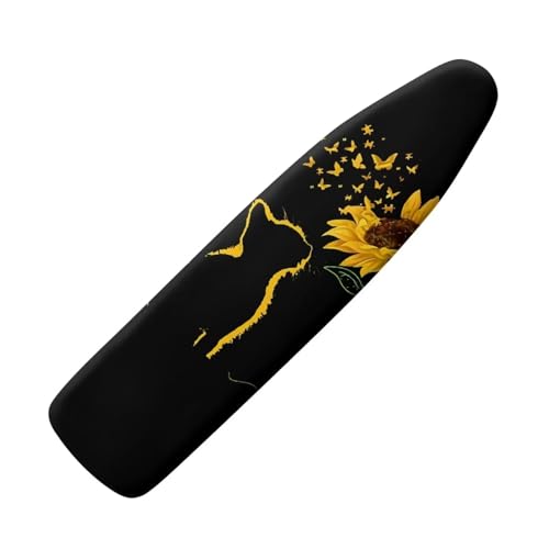 SEANATIVE Bügelbrettbezug mit Katzenmotiv, 38,1 x 137,2 cm, Sonnenblumen-Tisch-Bügelbrett, Staubschutz, wärmereflektierend, dicke Polsterung mit elastischen Kanten SEANATIVE Bügelbrettbezug mit Katzenmotiv, 38,1 x 137,2 cm, Sonnenblumen-Tisch-Bügelbrett, Staubschutz, wärmereflektierend, dicke Polsterung mit elastischen Kanten von SEANATIVE