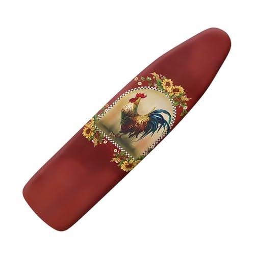 SEANATIVE Bügelbrettbezug und Polster mit Huhn-Aufdruck, Sonnenblume, Landhaus-Hahn, dehnbarer Bügelbrettbezug, gemütliche Nasentasche SEANATIVE Bügelbrettbezug und Polster mit Huhn-Aufdruck, Sonnenblume, Landhaus-Hahn, dehnbarer Bügelbrettbezug, gemütliche Nasentasche von SEANATIVE