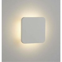 Searchlight Gypsum - LED Innenwandleuchte lackierbarer weißer Einbauputz von SEARCHLIGHT
