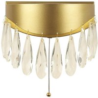 Jewel LED-Wandleuchte, Gold, Kristall 4000K - Searchlight von SEARCHLIGHT