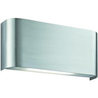 Led Indoor Up / Down Wandleuchte Satin Silber - Searchlight von SEARCHLIGHT