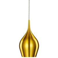 Searchlight - Vibrant - 1 Light Small Dome Deckenanhänger Gold, E14 von SEARCHLIGHT