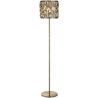 Bijou Stehlampe aus antikem Messing, Champagnerglas - Searchlight von SEARCHLIGHT