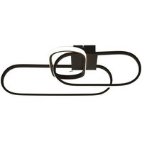 Clip LED-Deckenleuchte, schwarzes Aluminium von SEARCHLIGHT