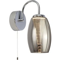 Cyclone 1 Light Wandleuchte, Rauchglas 3000K - Searchlight Cyclone 1 Light Wandleuchte, Rauchglas 3000K - Searchlight von SEARCHLIGHT