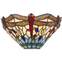 Dragonfly 1 leichte Wandleuchte, Tiffanny - Searchlight von SEARCHLIGHT
