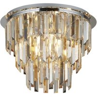 [GEBRAUCHT] Searchlight Deckenlampe Clarissa Kristallenleuchter Deckenlampe Dekolicht E14 B-Ware von SEARCHLIGHT
