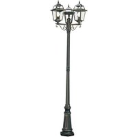 [GEBRAUCHT] Searchlight Mastleuchte New Orleans Außenlampe Laterne Lampe Leuchte 3 Falmmig B-Ware von SEARCHLIGHT