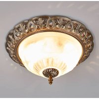 Gebraucht] Searchlight Deckenlampe Teresa Deckenleuchte Deckenlicht Mit Schmuckrand E14 Led B-Ware von SEARCHLIGHT