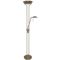 Searchlight - gebraucht] Dimmbarer Deckenfluter Jerik Stehleuchte Standleuchte Altmessing B-Ware von SEARCHLIGHT