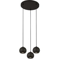 Hängeleuchte Pendelleuchte Deckenlampe Stahl Schwarz 3-Flammig Esszimmerleuchte Hängeleuchte Pendelleuchte Deckenlampe Stahl Schwarz 3-Flammig Esszimmerleuchte von SEARCHLIGHT