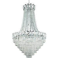 Louis Philipe - 11 Leichtes Kronleuchter-Chrom-Finish, E14 - Searchlight von SEARCHLIGHT