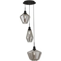 Mia - 3 Light Cluster Drop Deckenanhänger Rauchglas - Searchlight Mia - 3 Light Cluster Drop Deckenanhänger Rauchglas - Searchlight von SEARCHLIGHT