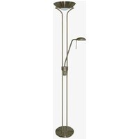 Mother & Child - Mutter und Kind Stehlampe Antik Messing mit Dimmer, G9 - Searchlight von SEARCHLIGHT