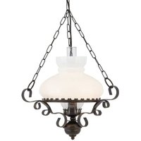 [NEUWERTIG] Searchlight Oil Lantern Hängeleuchte Deckenlampe Pendelleuchte öl Laterne 1 Fl E B-Ware von SEARCHLIGHT