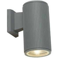 Outdoor 1 Licht Wandveranda Licht - Grau Mit Klarglas Diffusor - Searchlight von SEARCHLIGHT