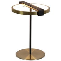 Searchlight Aerial LED-Tischlampe, goldenes und schwarzes Metall von SEARCHLIGHT