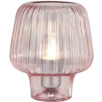 Searchlight Aria Tischlampe Rosa Wellenglas Searchlight Aria Tischlampe Rosa Wellenglas von SEARCHLIGHT
