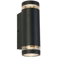 Searchlight Austin Outdoor Up Down Wandleuchte Grau Searchlight Austin Outdoor Up Down Wandleuchte Grau von SEARCHLIGHT