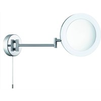Searchlight - Bathroom Mirrors - LED-Schwenkvergrößerung Badezimmerspiegel Chrom IP44 von SEARCHLIGHT