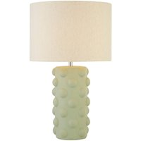 Searchlight Bobble Tischlampe Salbei mit weißem Schirm Searchlight Bobble Tischlampe Salbei mit weißem Schirm von SEARCHLIGHT