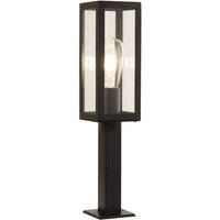 Searchlight - Box - 1 Light Outdoor Short Poller Hellschwarz mit Klarglas IP44, E27 Searchlight - Box - 1 Light Outdoor Short Poller Hellschwarz mit Klarglas IP44, E27 von SEARCHLIGHT